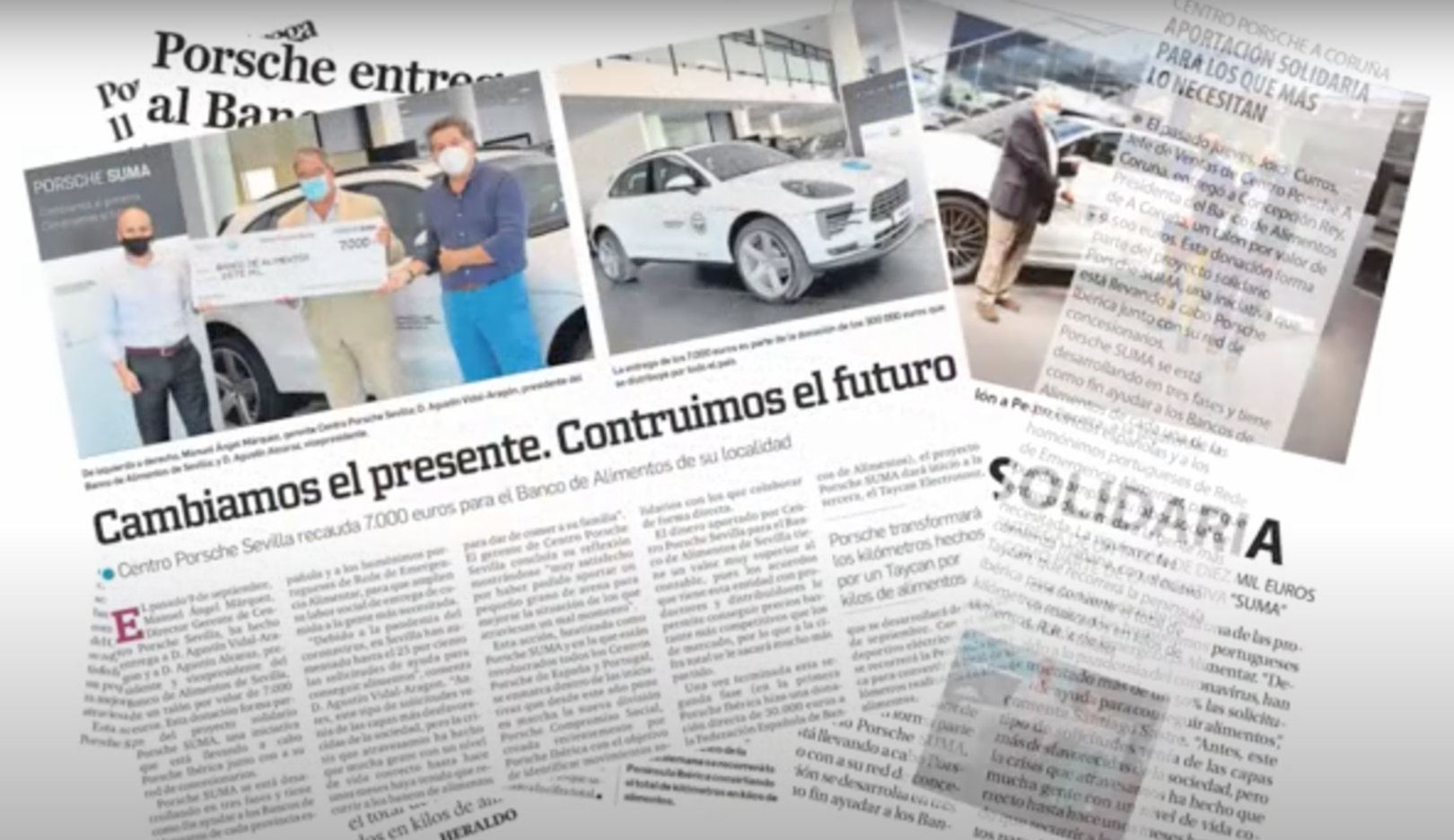 Porsche SUMA - Colaboración de todos los Centros Porsche