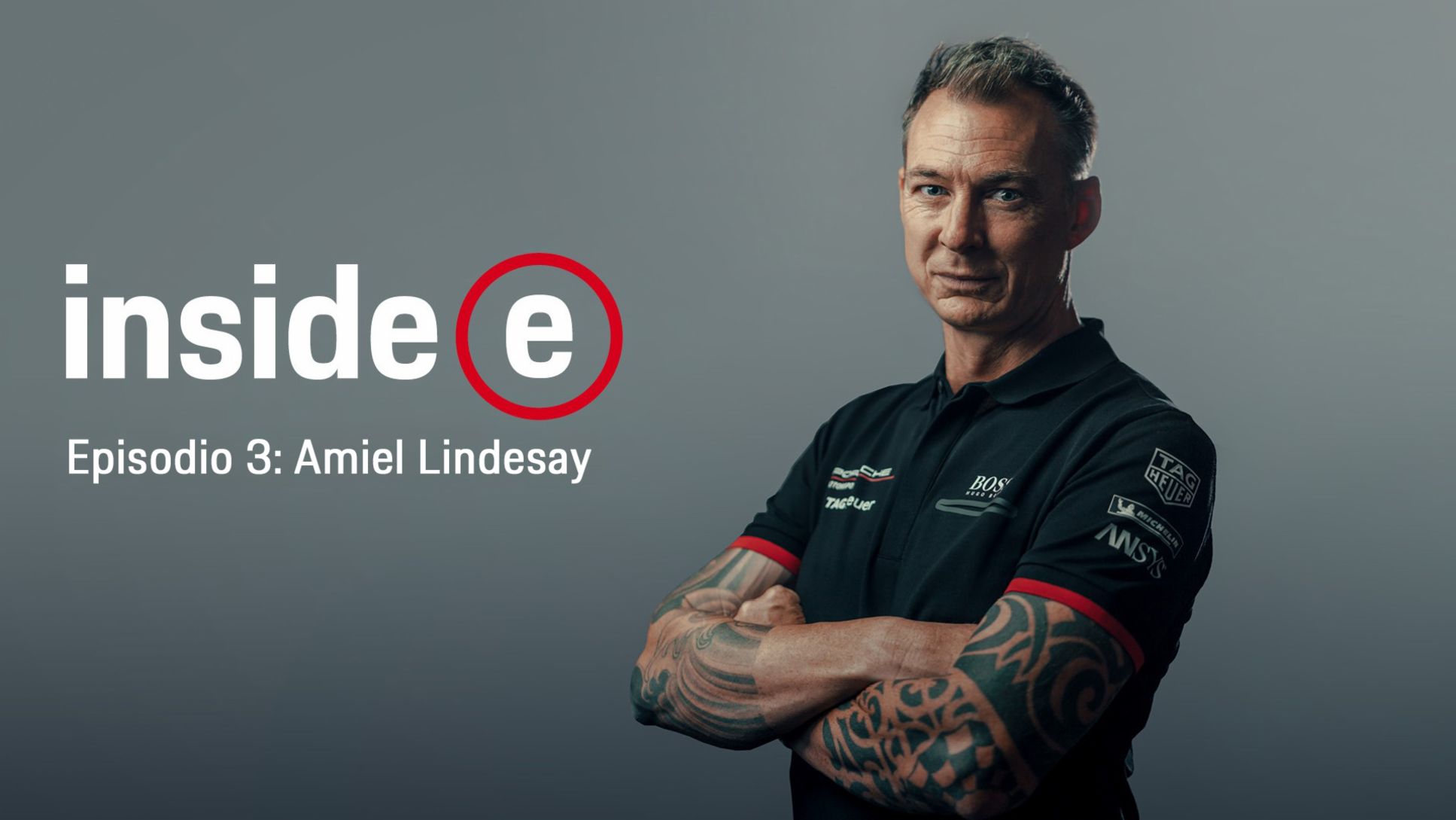 Podcast &ldquo;Inside E&rdquo;, episodio 3 con Amiel Lindesay, 2020, Porsche AG