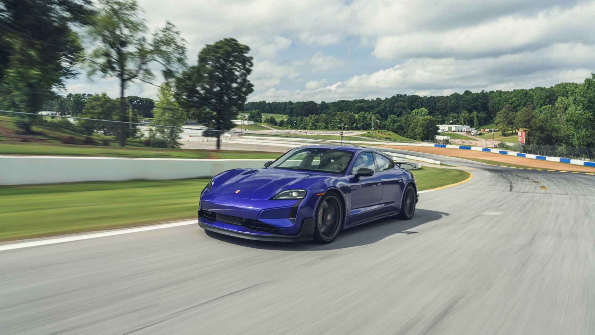 Taycan Turbo GT sets new production EV lap record at Road Atlanta 