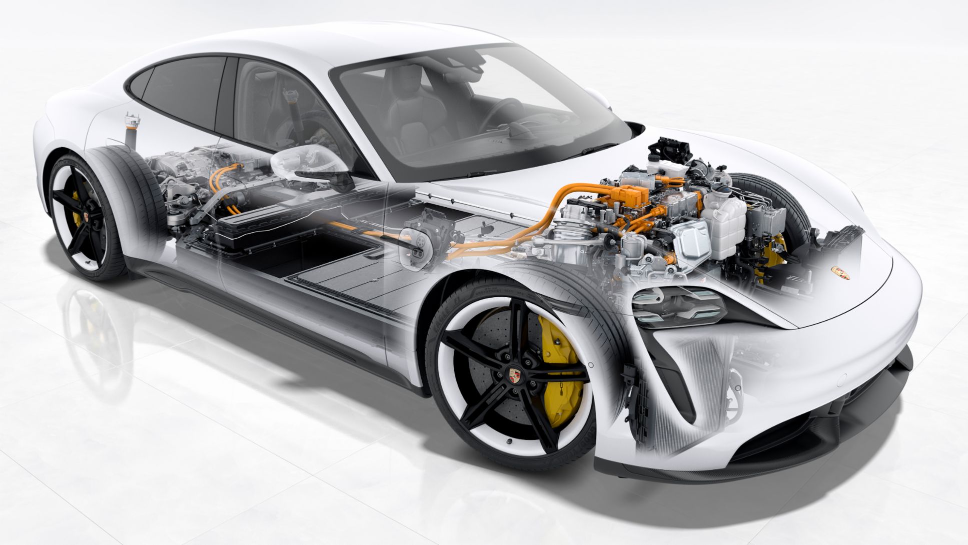 Taycan Turbo S: radiograf&iacute;a, 2019, Porsche AG