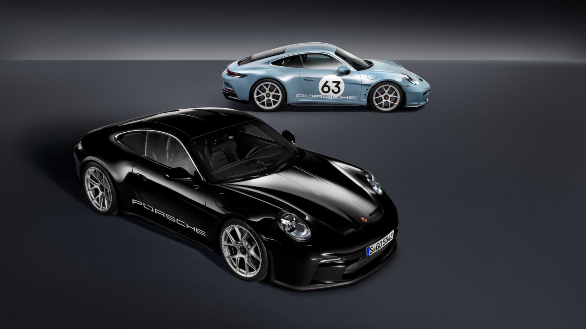 Porsche 911 S/T with Heritage Design Package and Porsche 911 S/T, 2023, Porsche AG