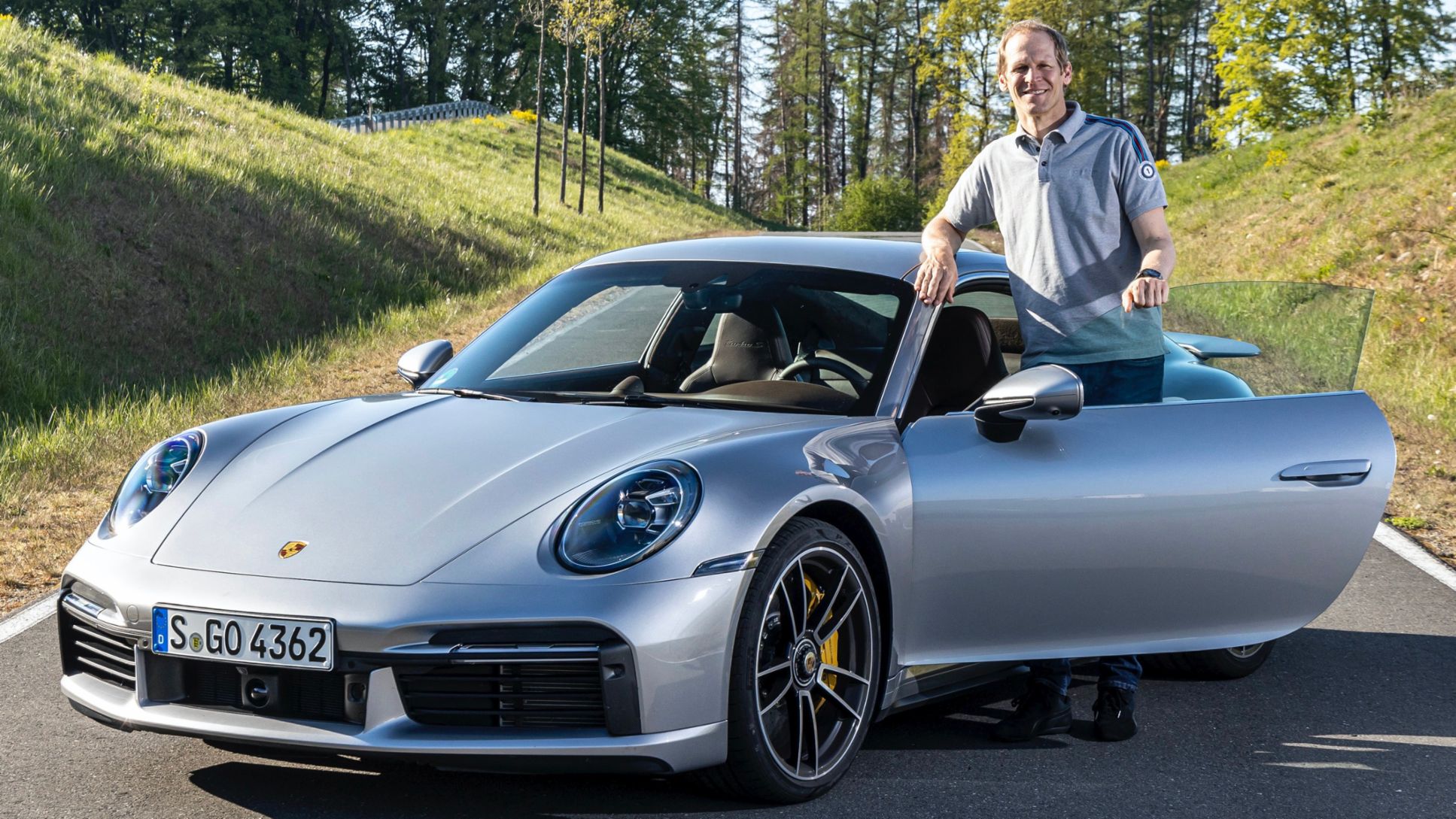 J&ouml;rg Bergmeister, Porsche Brand Ambassador, 911 Turbo S, 2020, Porsche AG