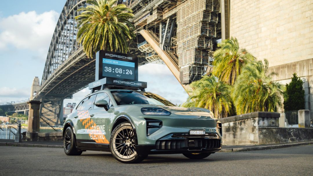 Porsche at the 2026 TCS Sydney Marathon presented by ASICS