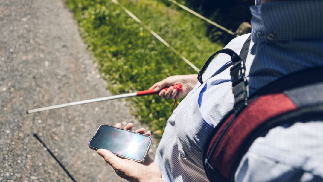 Wandern an der Rigi, Porsche und Procap, 2023, Porsche Schweiz AG