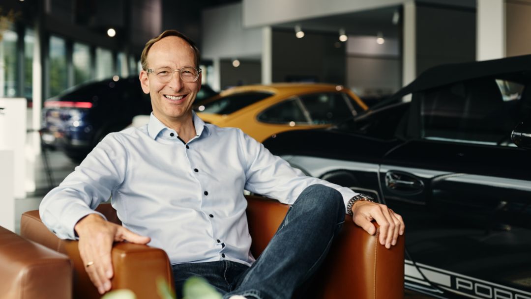 Holger Gerrmann, CEO Porsche Schweiz AG