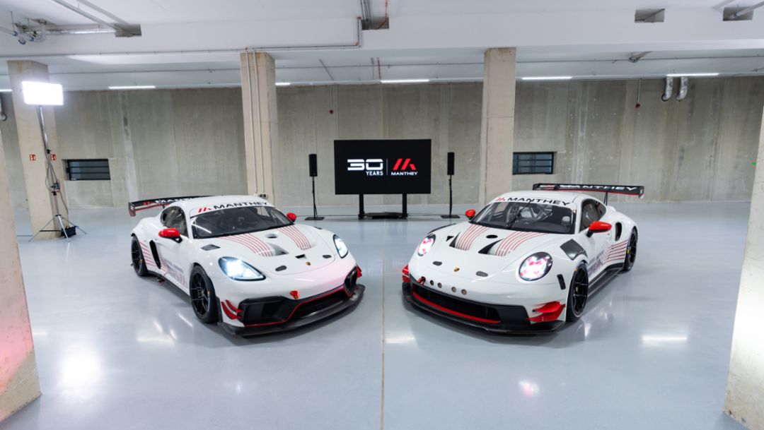Manthey slaví 30 let dvěma limitovanými závodními modely Porsche