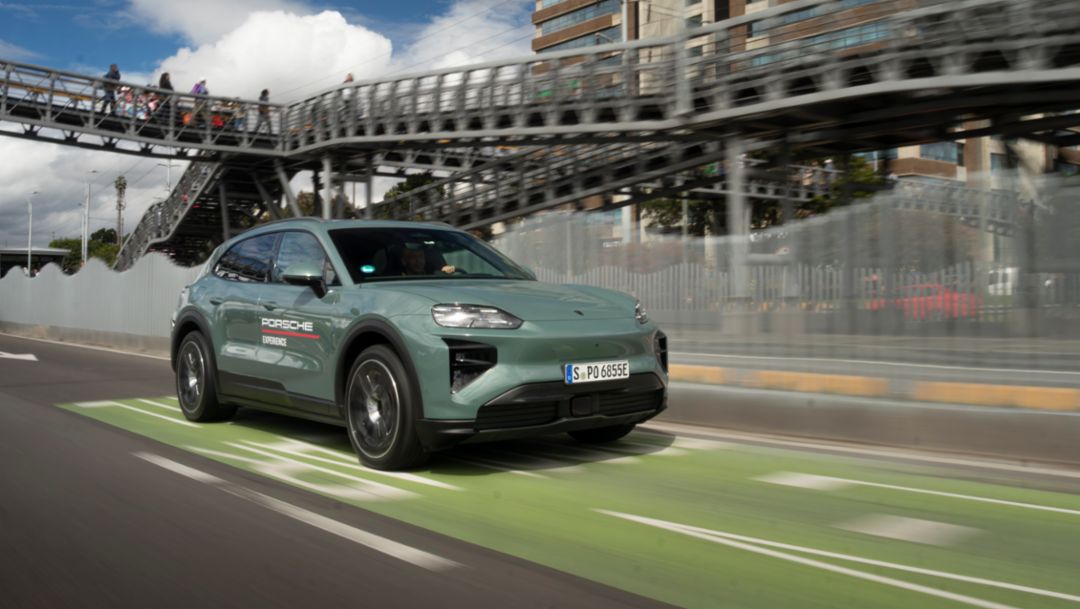 PWRS Road Tour Colombia: estreno del nuevo Cayenne El&eacute;ctrico y del 911 Turbo S