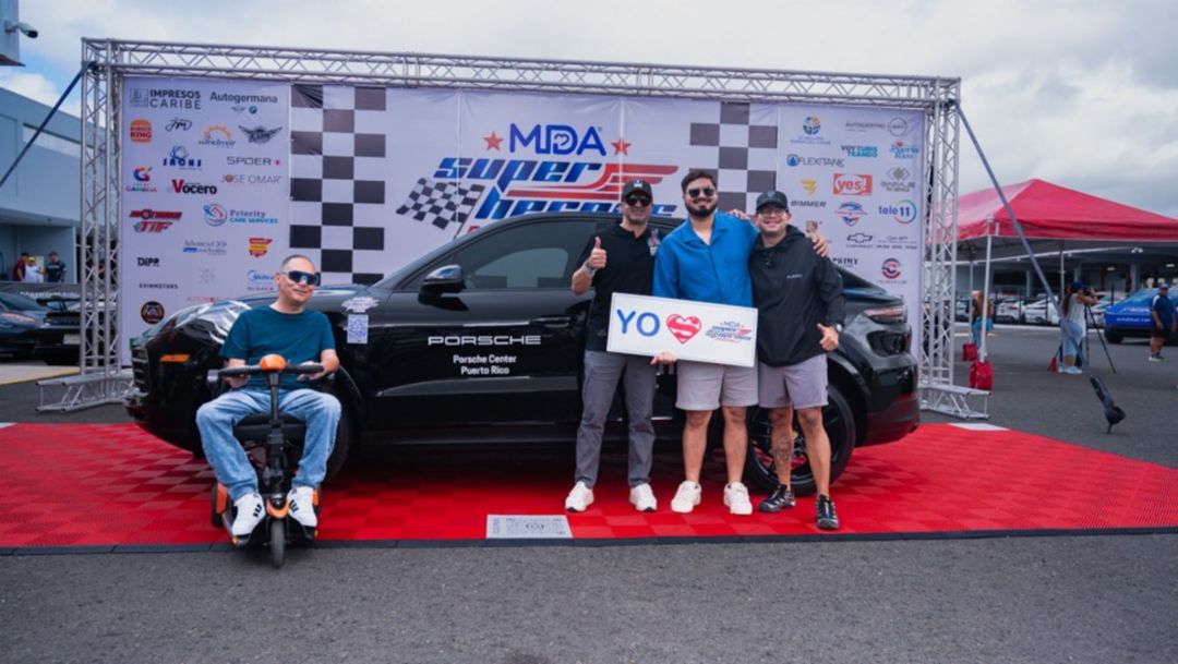 Porsche Center Puerto Rico regresa al MDA Super Heroes Poker Rally en apoyo a familias puertorrique&ntilde;as