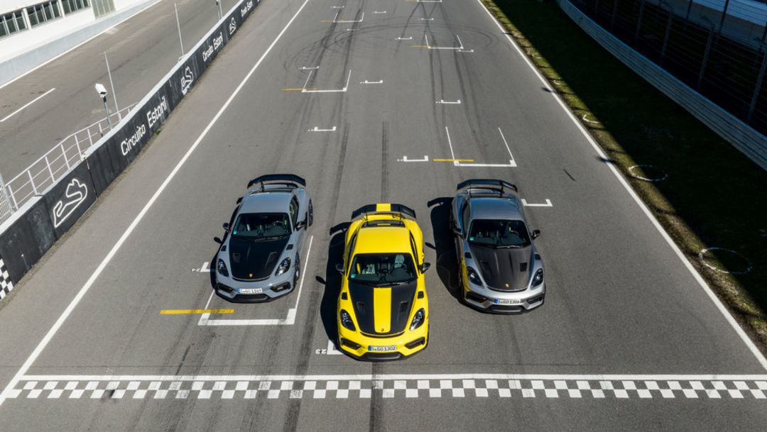Presentación dinámica 718 Cayman GT4 RS, Estoril (Portugal)