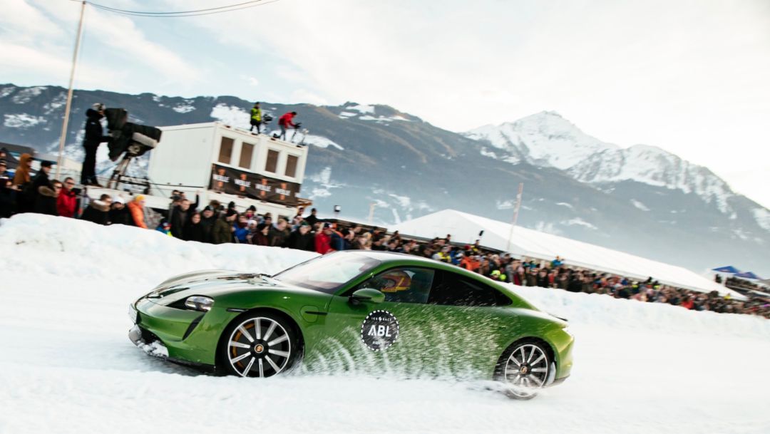 Taycan Turbo S, GP Ice Race, Zell am See, Austria, 2020, Porsche AG