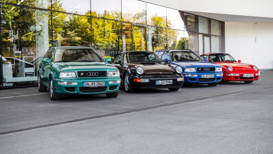 Audi Avant RS2, 911, 2021, Porsche AG