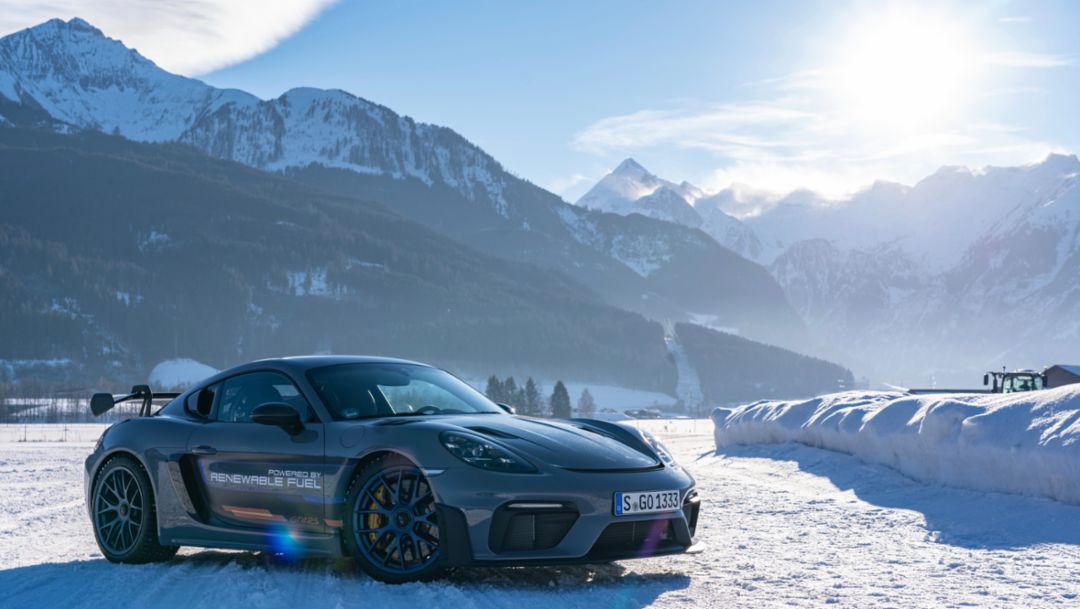 718 Cayman GT4 RS, GP Ice Race, Zell am See, Austria, 2022, Porsche AG
