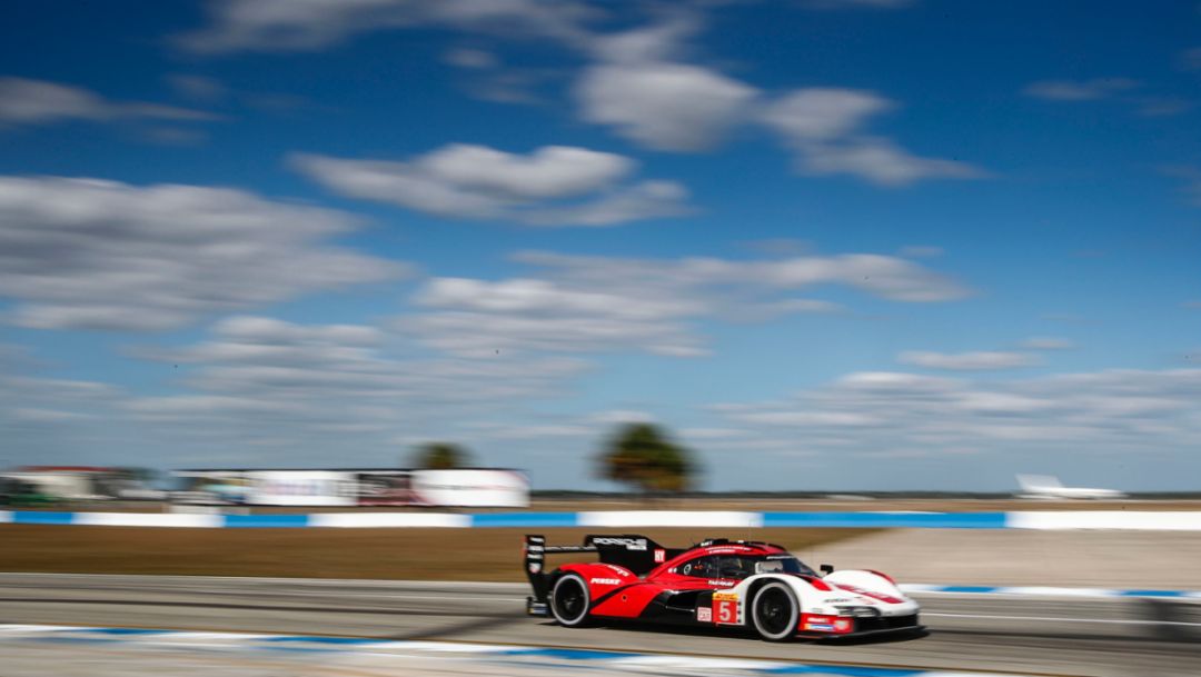 Porsche 963, FIA World Endurance Championship WEC, Race, Round 1, Sebring, USA, 2023, Porsche AG