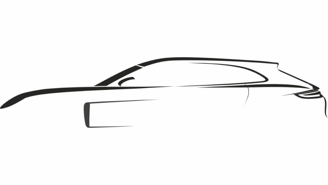 Panamera Sport Turismo silhouette, Porsche AG