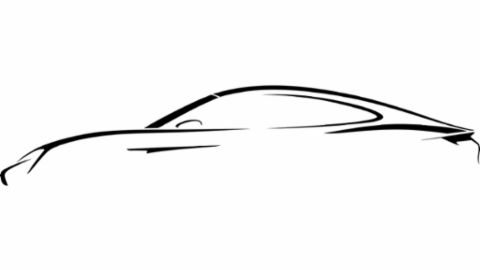 Taycan silhouette, Porsche AG