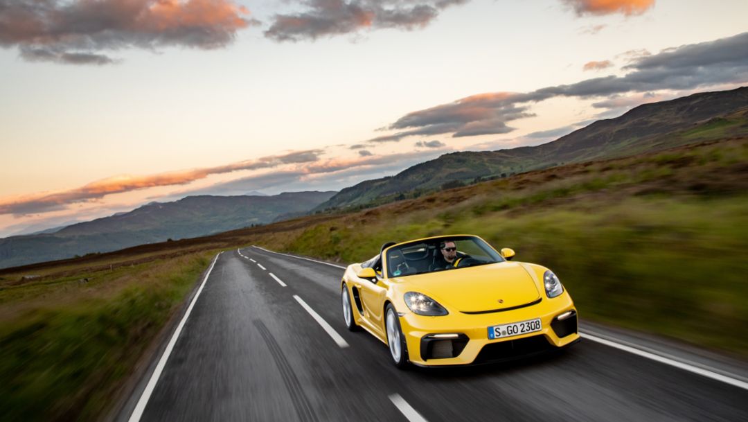 718 Spyder, Edinburgh, 2019, Porsche AG