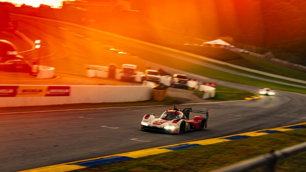 Porsche 963, Porsche Penske Motorsport (n&ordm; 7), Felipe Nasr (BRA), Julien Andlauer (FRA), Laurin Heinrich (ALE), Road Atlanta, campeonato IMSA, 2026, Porsche AG