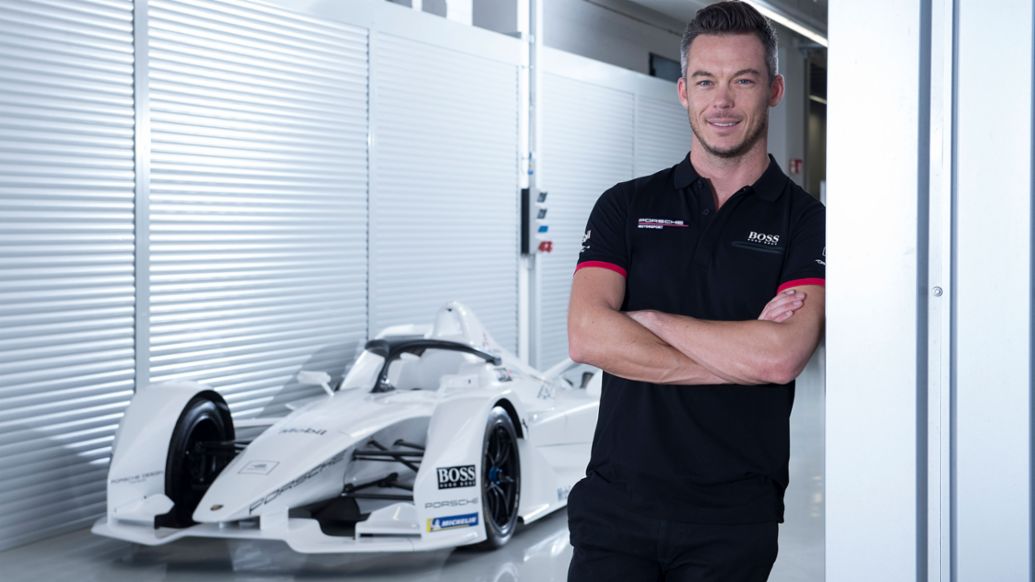 Andr&eacute; Lotterer, piloto del equipo Porsche de F&oacute;rmula E, 2019, Porsche AG