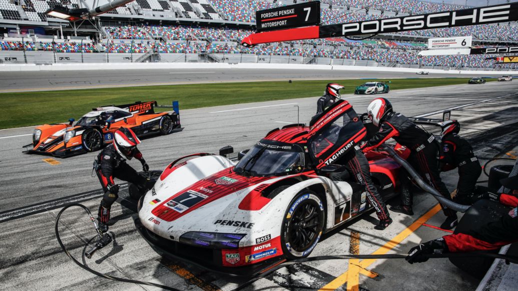 Porsche 963, Porsche Penske Motorsport, IMSA, 24 Hours of Daytona, 2023, Porsche AG