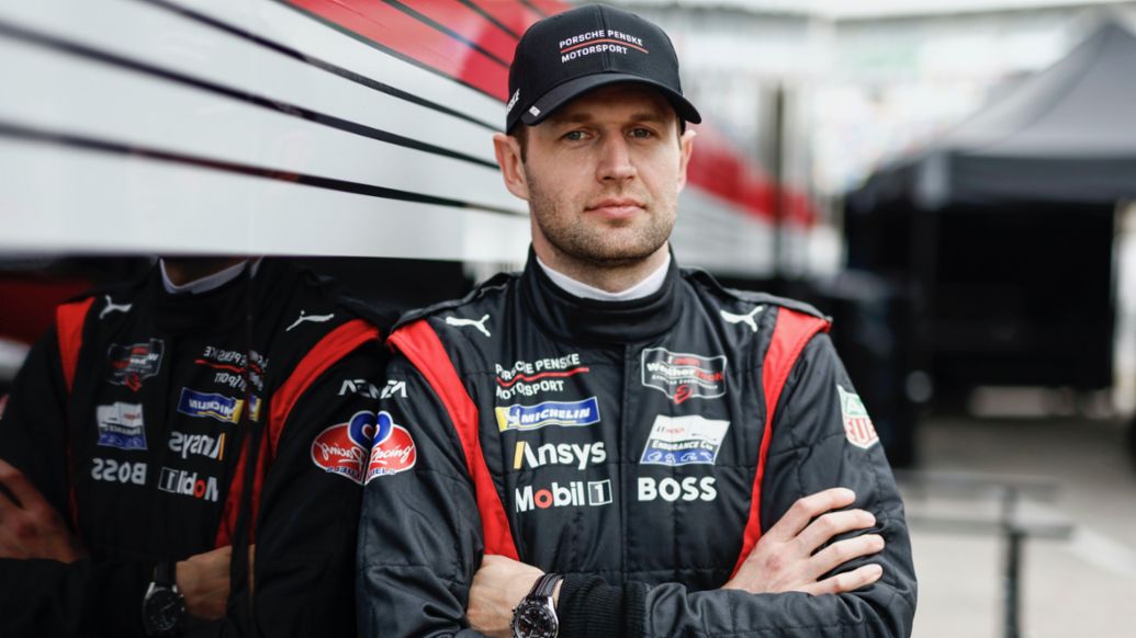 Michael Christensen, Porsche works driver, 2023, Porsche AG