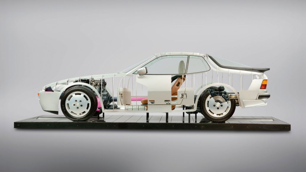 Porsche 944, cutaway model, 2026, Porsche AG