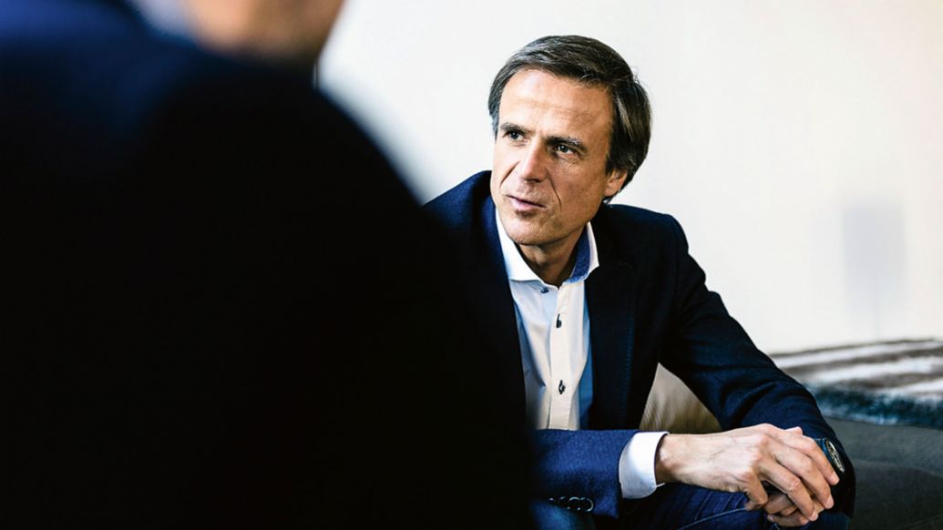 Michael Mauer, Head of Porsche Design Department, 2017, Porsche AG