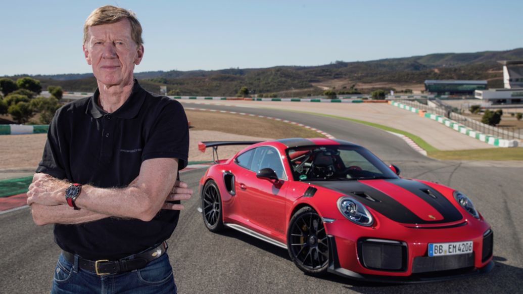 Walter Röhrl, Porsche Brand Ambassador, 911 GT2 RS press test, Portimão, Portugal, 2017, Porsche AG