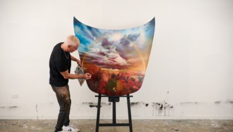 Porsche marks 75 Years in Australia with an artwork by Vincent Fantauzzo