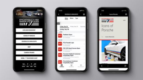 Porsche launches Rennsport Reunion 7 Mobile App  