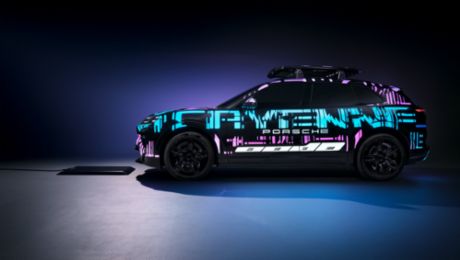 Porsche demonstrates inductive charging at IAA