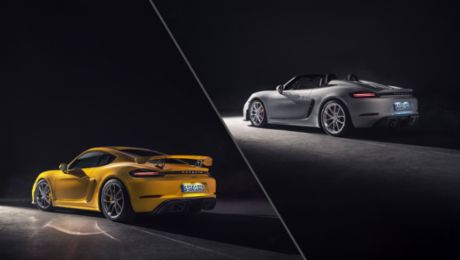 Pure fun: The 2020 Porsche 718 Cayman GT4 and 718 Spyder 