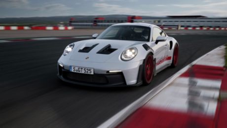 Konsequent auf Performance ausgelegt: der neue Porsche 911 GT3 RS