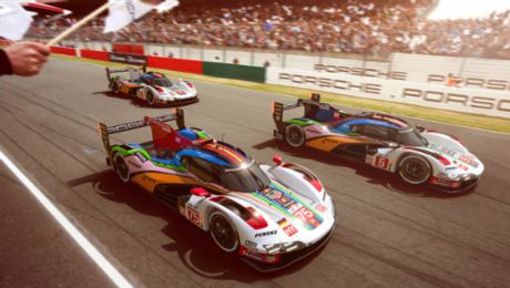 Porsche Penske Motorsport sends three 963 with a special livery to Le Mans