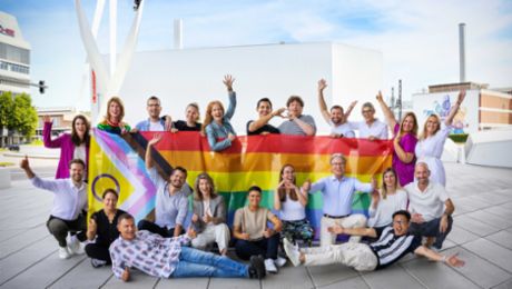 Porsche feiert den Christopher Street Day in Stuttgart