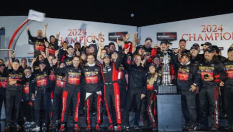 Neun Titel für Porsche in der IMSA-Meisterschaft 2024