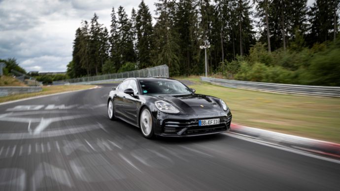 New Panamera, Nürburgring Nordschleife, 2020, Porsche AG