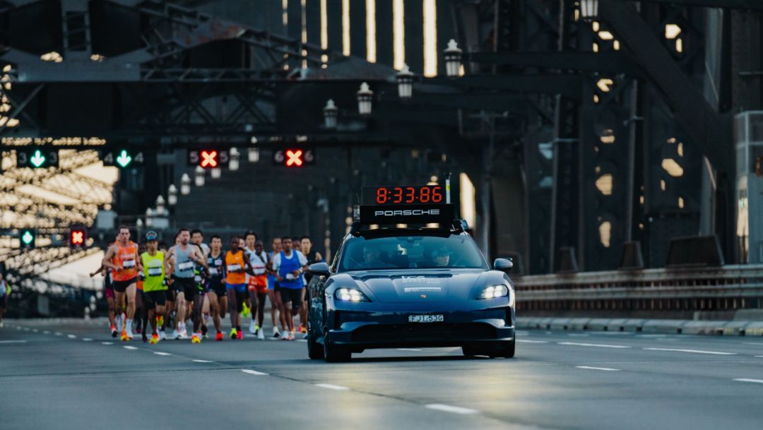Porsche sets the pace for performance at the 2025 TCS Sydney Marathon presented by ASICS