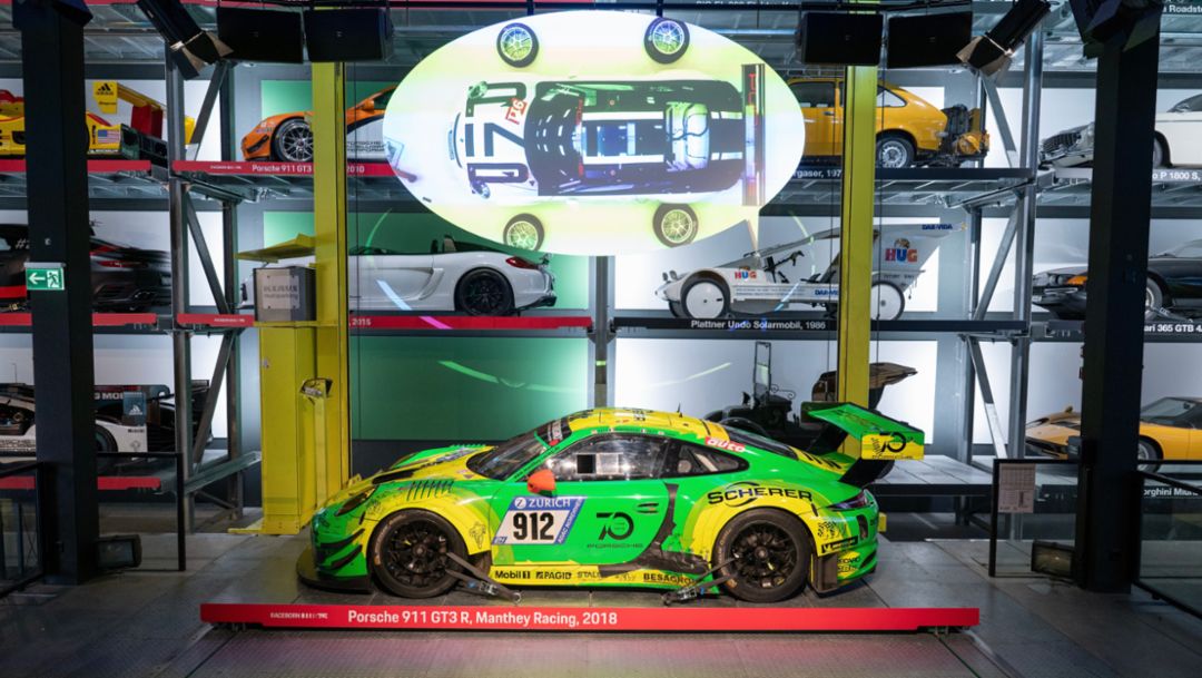 Raceborn à Lucerne : onze véhicules retracent les 75 ans de Porsche Motorsport