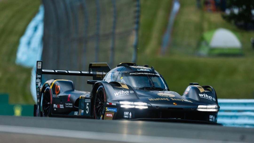 Podio de Porsche con el 963 y doblete en la categor&iacute;a GT en Watkins Glen