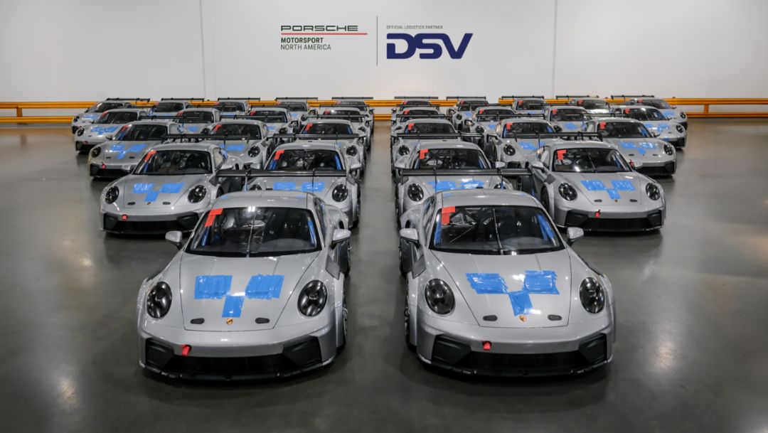 DSV named official logistics partner of Porsche Motorsport North America