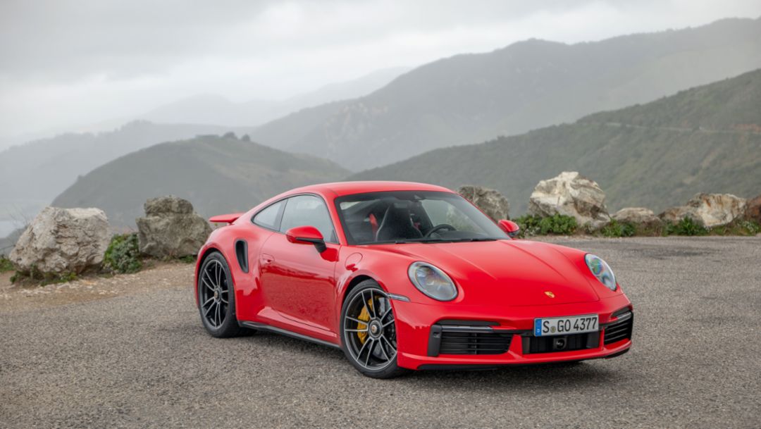 911 Turbo S (Guards Red), 2020, Porsche AG