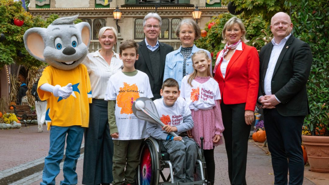 Porsche unterstützt Kinderhospizarbeit