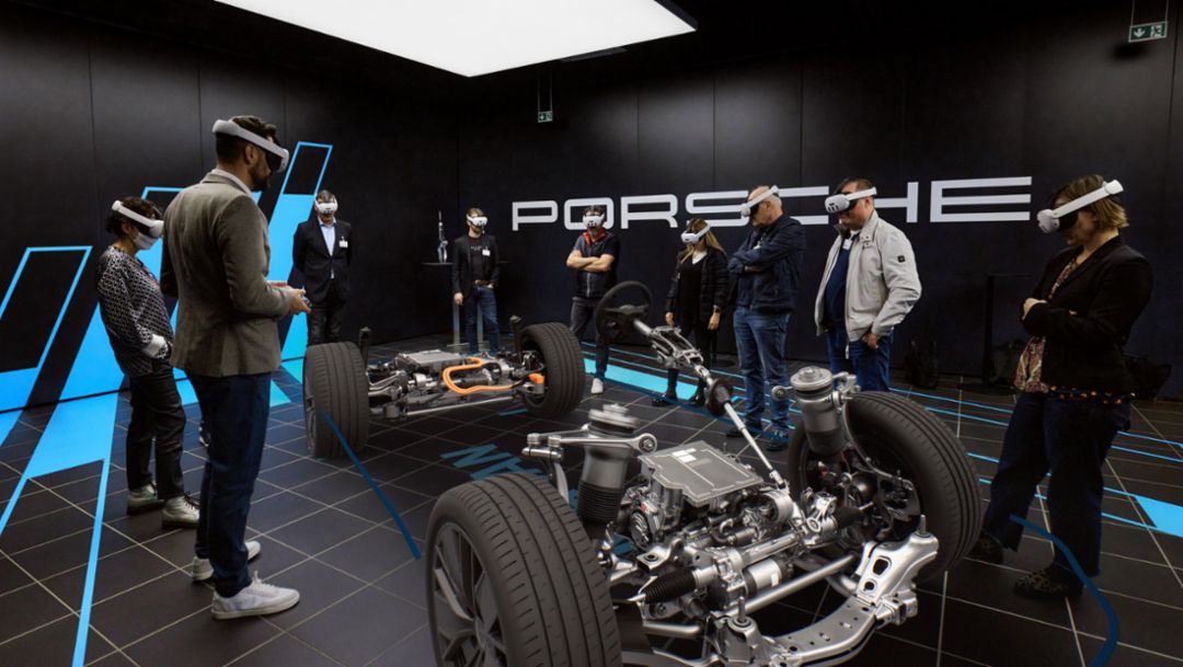 Immersive presentations: how Porsche is stepping into mixed reality