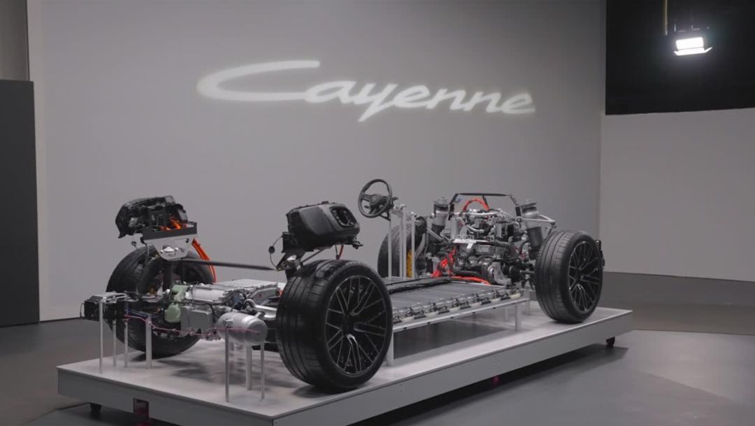 Cayenne Electric Footage: Rolling Chassis