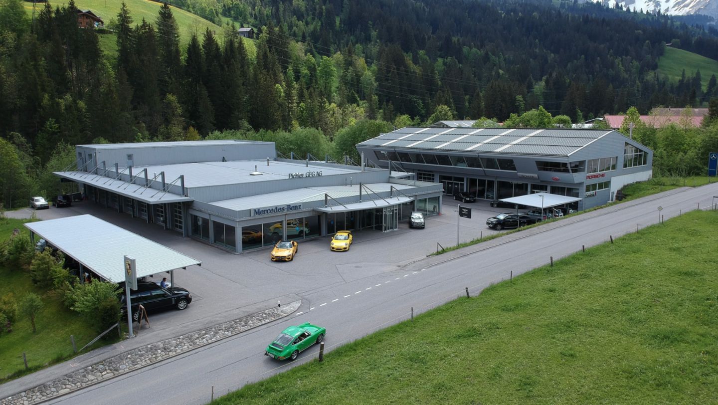 Porsche Service Center Gstaad, 2021, Porsche AG