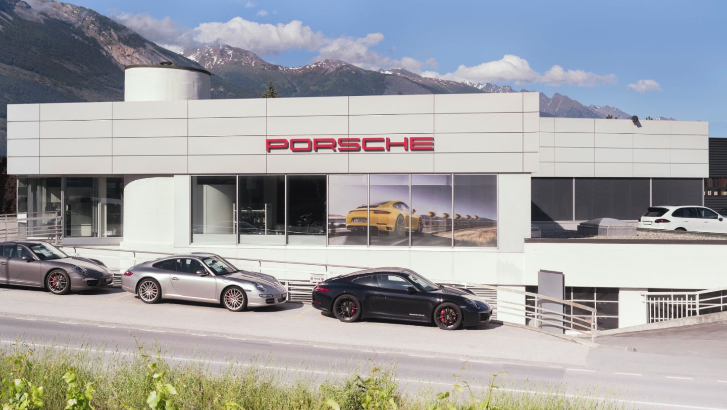 Porsche Zentrum Sierre, 2020, Porsche Schweiz AG
