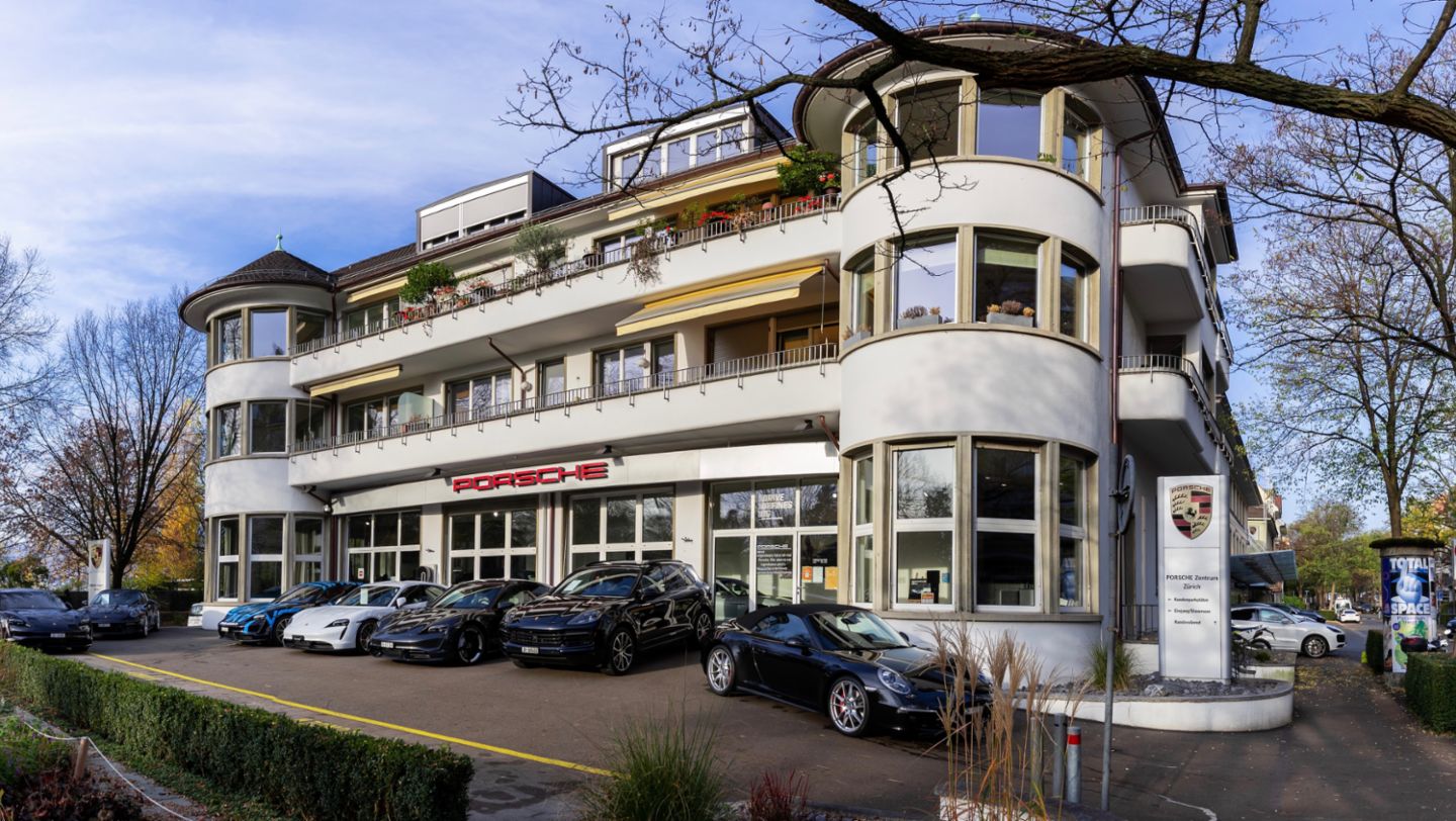 Porsche Zentrum Zürich Riesbach, Schweiz, 2021, Porsche AG