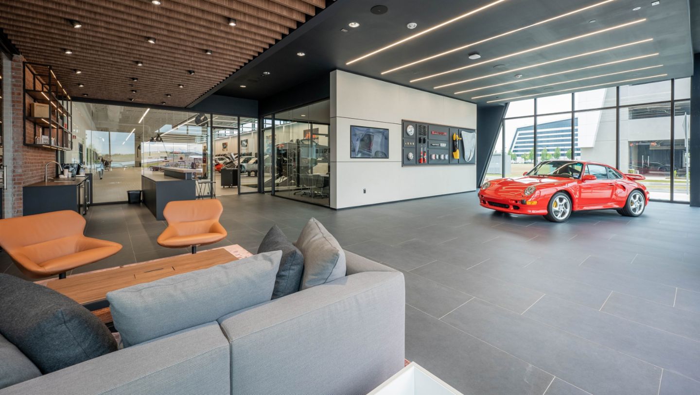 Porsche Classic Center at One Porsche Drive in Atlanta