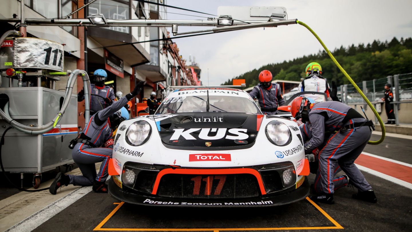 911 GT3 R, Super Pole, 24 Hours of Spa, 2019, Porsche AG