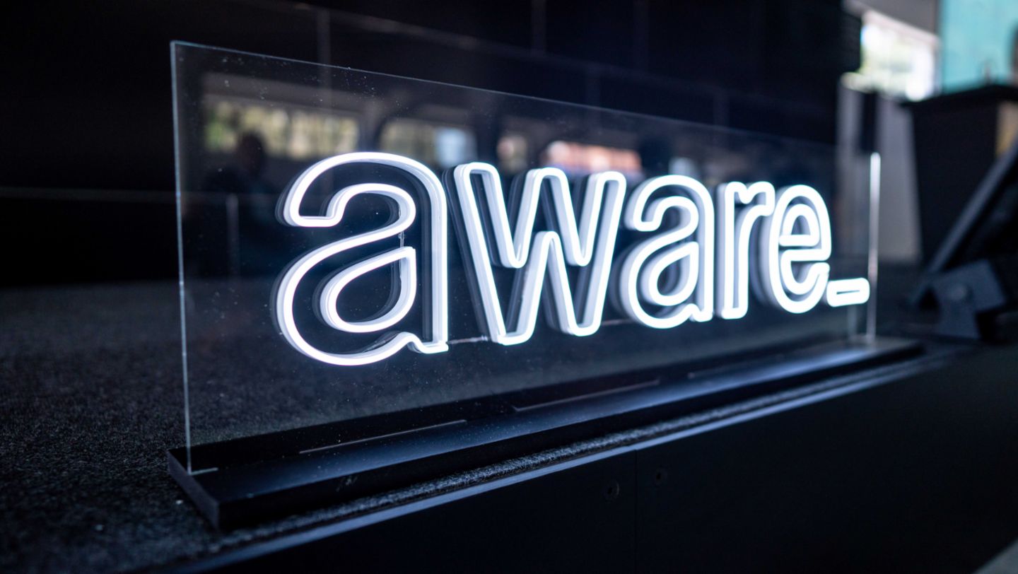 Sebastian Rudolph, Leiter Öffentlichkeitsarbeit, Nachhaltigkeit und Politik, aware_Conference, Berlin, 2020, Porsche AG